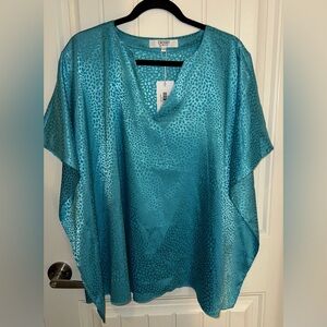 Crosby by Mollie Burch Maggie Top Blouse NWT Size Large